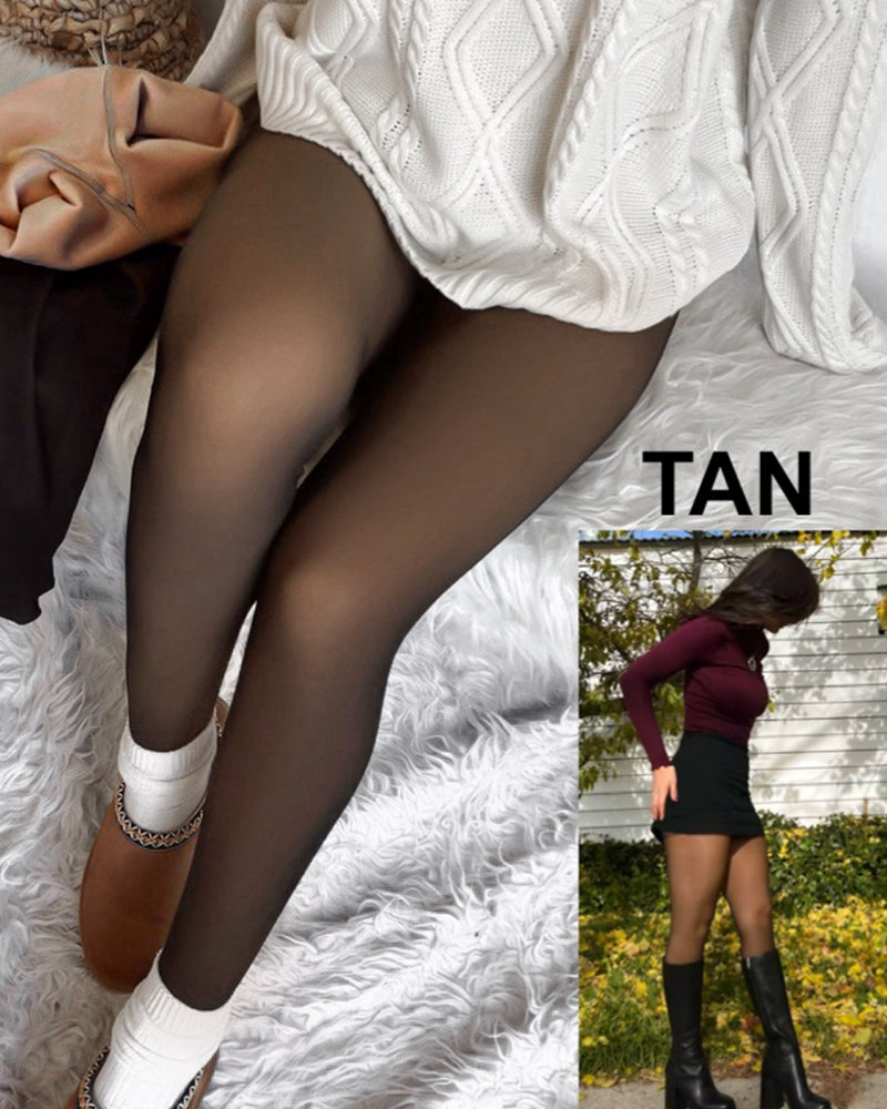 Today Only🎯 Translucent Fleece Lined Tights