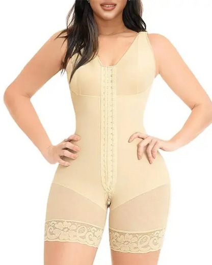 Flash Sale⚡️Extra Plus Size Shaper Bodysuit Tummy Control Shapewear With Bra